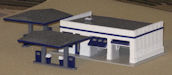 Download the .stl file and 3D Print your own Service Station #1 HO scale model for your model train set.