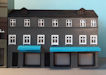 Download the .stl file and 3D Print your own Town House #2 HO scale model for your model train set.
