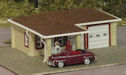 Download the .stl file and 3D Print your own Vintage Gas Station HO scale model for your model train set.