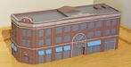 Download the .stl file and 3D Print your own Building #1 N scale model for your model train set from www.krafttrains.com.