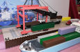Download the .stl file and 3D Print your own Container Port N scale model for your model train set from www.krafttrains.com.