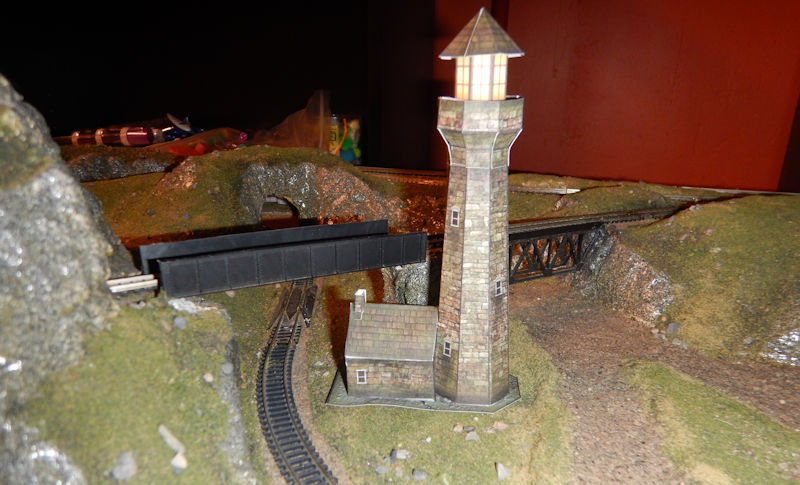 This free PDF printable n scale stone lighthouse templates that you cut out and fold to build your n scale stone lighthouse models, and includes instructions for folding your n scale stone lighthouse models. Build your own structures with krafttrains.com for your n scale model train set stone lighthouse.