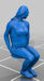 Download the .stl file and 3D Print your own Woman Figures HO scale model for your model train set.