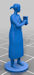 Download the .stl file and 3D Print your own Woman with Long Coat HO scale model for your model train set.