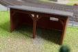 Download the .stl file and 3D Print your own Barn Garage HO scale model for your model train set.