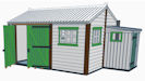 Download the .stl file and 3D Print your own Big Shed HO scale model for your model train set.