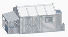 Download the .stl file and 3D Print your own Big Shed 2 HO scale model for your model train set.