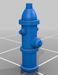 Download the .stl file and 3D Print your own Fire Hydrant HO scale model for your model train set.