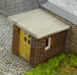 Download the .stl file and 3D Print your own Garden Shed 2 HO scale model for your model train set.