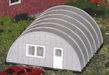 Download the .stl file and 3D Print your own Quonset Hut HO scale model for your model train set.