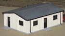 Download the .stl file and 3D Print your own Yard Office HO scale model for your model train set.