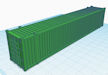Download the .stl file and 3D Print your own Shipping Containers 10ft,20ft,40ft,48ft HO scale model for your model train set.
