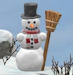 Download the .stl file and 3D Print your own Snowman HO scale model for your model train set.