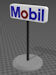 Download the .stl file and 3D Print your own Mobil Gas Sign HO scale model for your model train set.