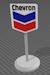 Download the .stl file and 3D Print your own Chevron Gas Sign HO scale model for your model train set.