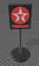 Download the .stl file and 3D Print your own Texaco Gas Sign 3 HO scale model for your model train set.