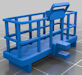 Download the .stl file and 3D Print your own Cherry Picker Basket HO scale model for your model train set.