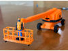 Download the .stl file and 3D Print your own Cherry Picker V2.8 HO scale model for your model train set.