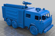 Download the .stl file and 3D Print your own Fire Truck HO scale model for your model train set.