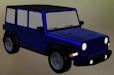Download the .stl file and 3D Print your own Jeep JL Unlimited HO scale model for your model train set.