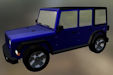 Download the .stl file and 3D Print your own Jeep JL Unlimited HO scale model for your model train set.