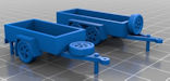 Download the .stl file and 3D Print your own Trailer Open HO scale model for your model train set.