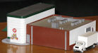 Download the .stl file and 3D Print your own Grocery Store HO scale model for your model train set.