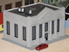 Download the .stl file and 3D Print your own Bank HO scale model for your model train set.