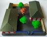 Download the .stl file and 3D Print your own Cute School HO scale model for your model train set.