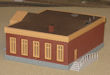 Download the .stl file and 3D Print your own Library HO scale model for your model train set.