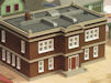 Download the .stl file and 3D Print your own School Building HO scale model for your model train set.