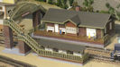 Download the .stl file and 3D Print your own Small Station HO scale model for your model train set.