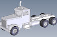 Download the .stl file and 3D Print your own Transport Truck
10 wheel HO scale model for your model train set.