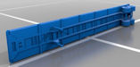 Download the .stl file and 3D Print your own 53ft Deck Trailer HO scale model for your model train set.