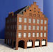 Download the .stl file and 3D Print your own City House #5 HO scale model for your model train set.