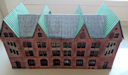 Download the .stl file and 3D Print your own Storage Building HO scale model for your model train set.