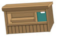 Download the .stl file and 3D Print your own Xmas Stall HO scale model for your model train set.