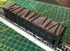 Download the .stl file and 3D Print your own Lumber Load HO scale model for your model train set.