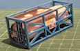 Download the .stl file and 3D Print your own Tank Container 20ft HO scale model for your model train set.