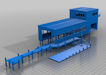 Download the .stl file and 3D Print your own Boat Building Shed HO scale model for your model train set.