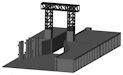 Download the .stl file and 3D Print your own Ferry Berth HO scale model for your model train set.