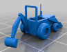 Download the .stl file and 3D Print your own Backhoe N scale model for your model train set.