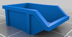 Download the .stl file and 3D Print your own Garbage Container N scale model for your model train set.