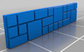 Download the .stl file and 3D Print your own Stone Walls N scale model for your model train set.