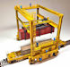 Download the .stl file and 3D Print your own Intermodal Crane N scale model for your model train set.
