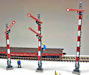 Download the .stl file and 3D Print your own European Semaphore Signals N scale model for your model train set.