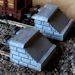 Download the .stl file and 3D Print your own Rail Buffer Stop N scale model for your model train set.