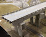 Download the .stl file and 3D Print your own Highway Bridge Overpass N scale model for your model train set.