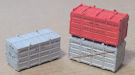 Download the .stl file and 3D Print your own Shipping Container N scale model for your model train set.