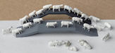 Download the .stl file and 3D Print your own Sheep N scale model for your model train set from www.krafttrains.com.